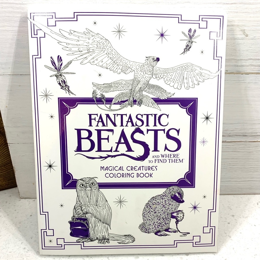 Fantastic Beats and Where to Find Them Coloring Book